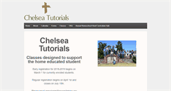 Desktop Screenshot of chelseatutorials.org